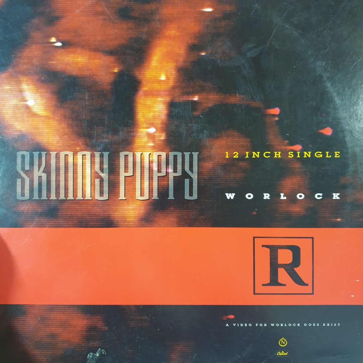 SKINNY PUPPY - WORLOCK (12") (USED VINYL 1990 US M-/EX)