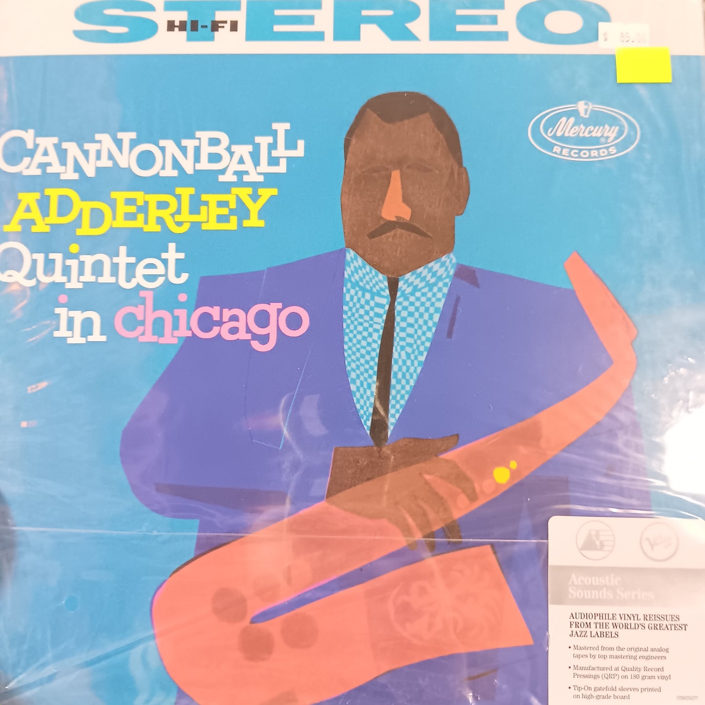 CANNONBALL ADDERLEY - QUINTET IN CHICAGO (ACOUSTIC SOUNDS SERIES) VINYL
