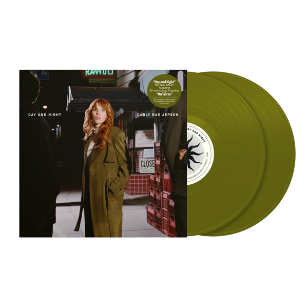 CARLY RAE JEPSEN - DAY AND NIGHT (TRANSLUCENT GREEN COLOURED) (2LP) VINYL