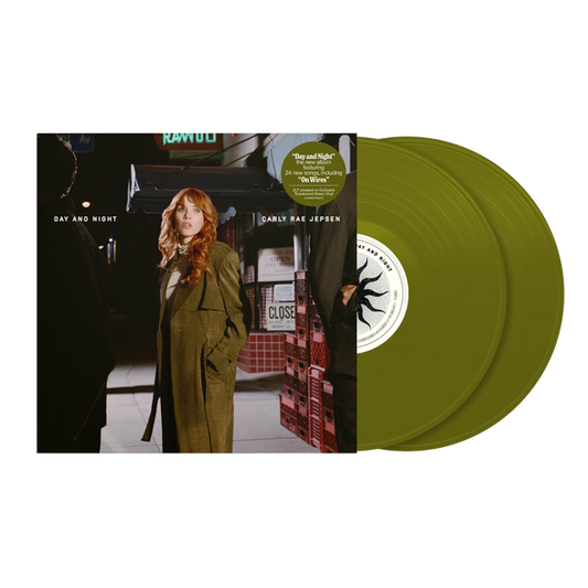 CARLY RAE JEPSEN - DAY AND NIGHT (TRANSLUCENT GREEN COLOURED) (2LP) VINYL