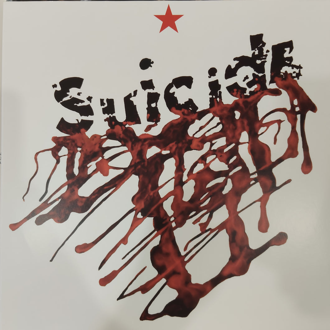 SUICIDE - SELF TITLED (USED VINYL 2019 U.K./EURO RED M- M-)