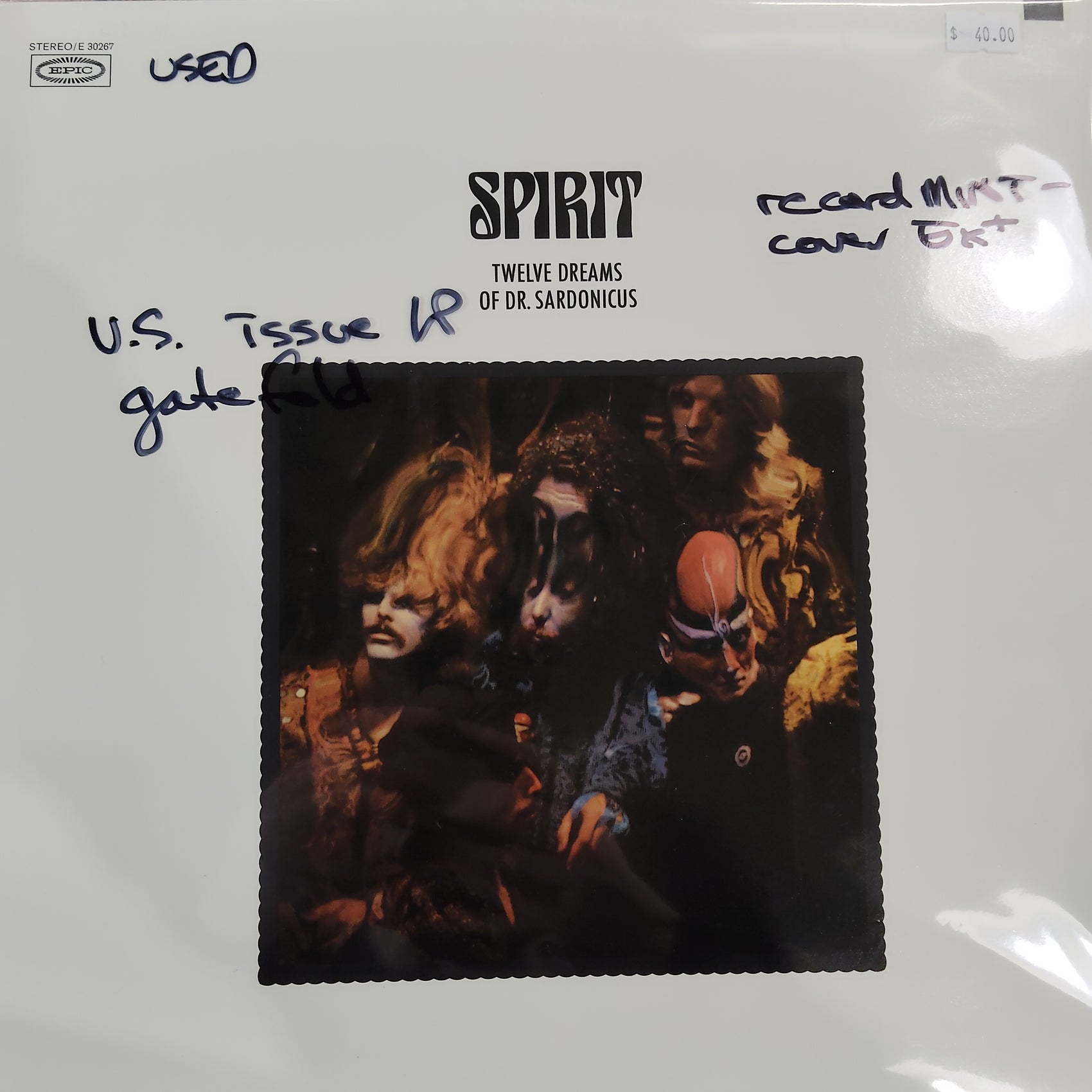 SPIRIT - TWELVE DREAMS OF DR. SARDONICUS (USED VINYL U.S. M- EX+)