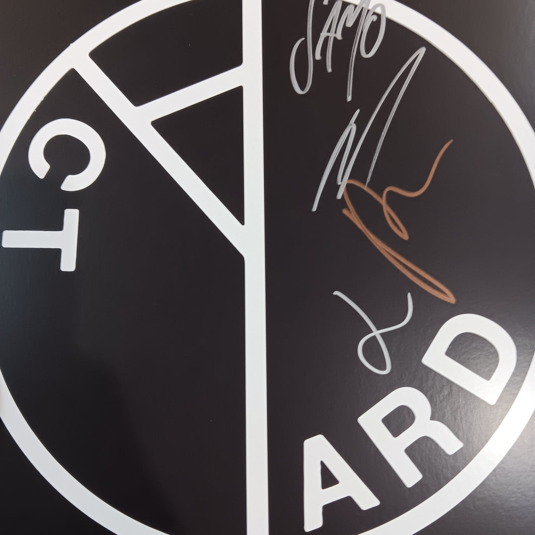 YARD ACT - THE OVERLORD (SIGNED) (PINK COLOURED) (USED VINYL 2022 U.K. M- M-)