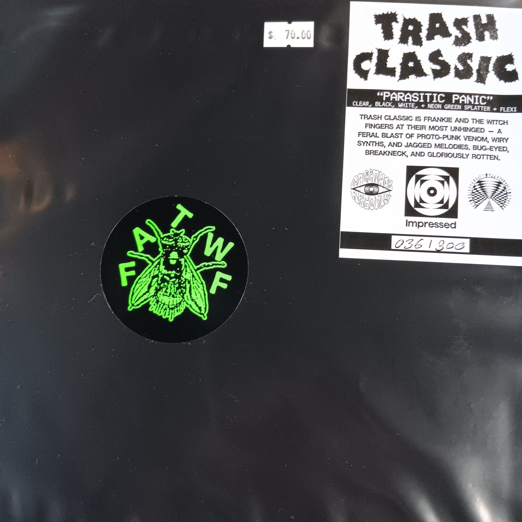 FRANKIE AND THE WITCH FINGERS - TRASH CLASSIC (COLOURED + 7" FLEXI) VINYL