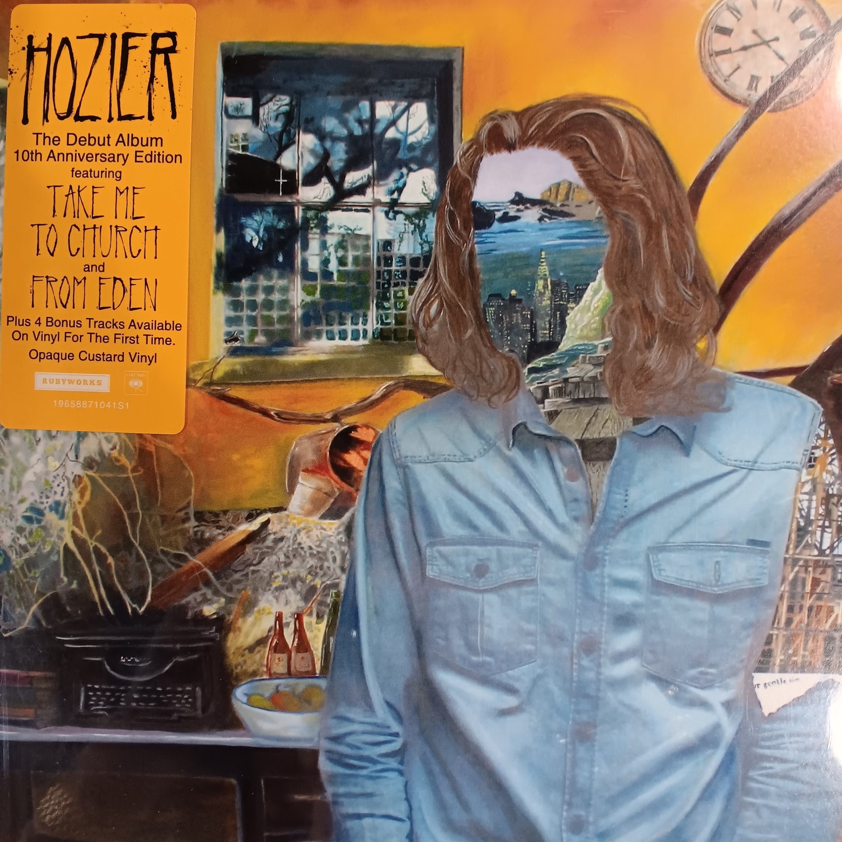 HOZIER - .;U/&E (2LP) (CUSTARD COLOURED) (10TH ANNIVERSARY EDITION) VINYL