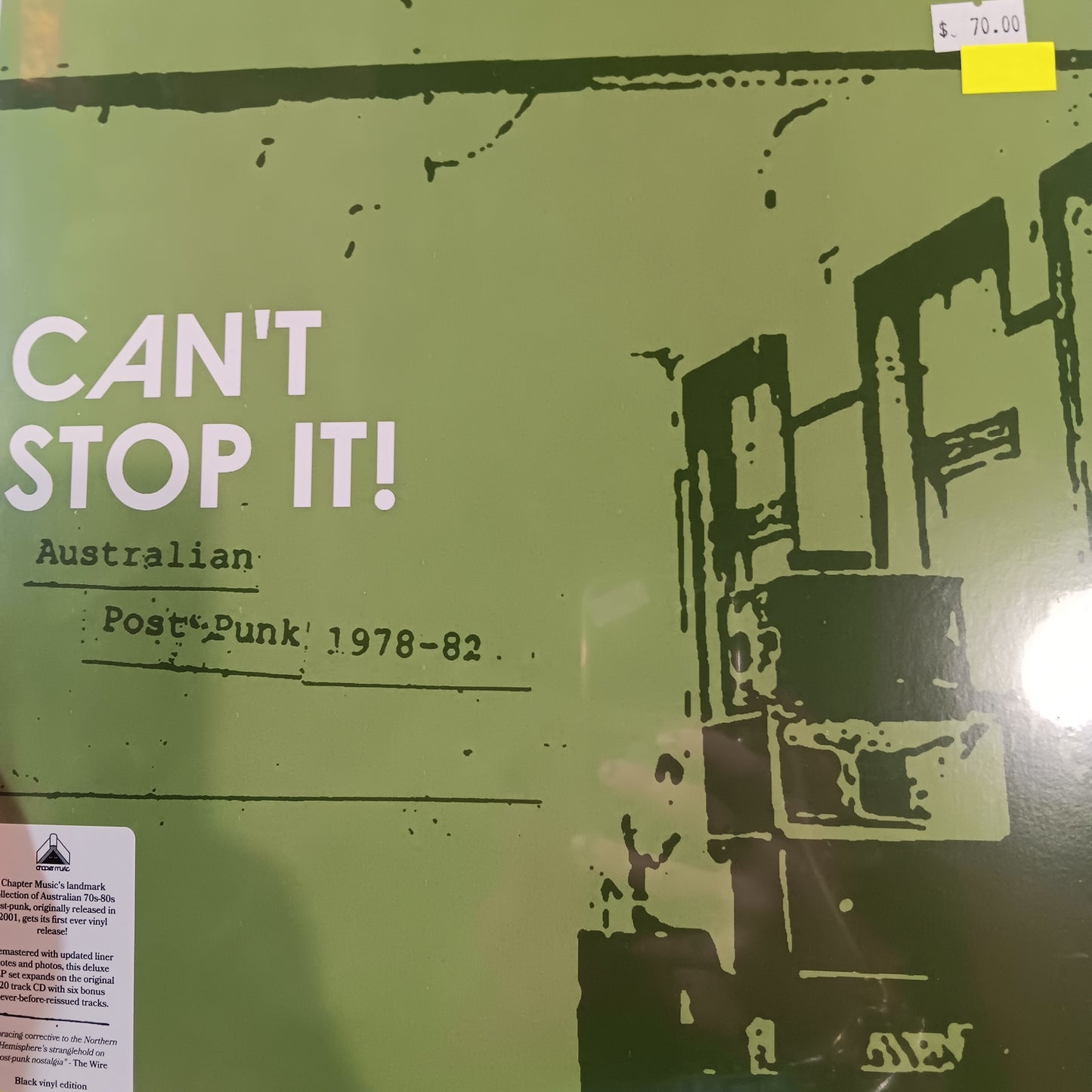 VARIOUS ARTISTS - CANT STOP IT: AUSTRALIAN POST PUNK 1978-1982 (2LP) VINYL
