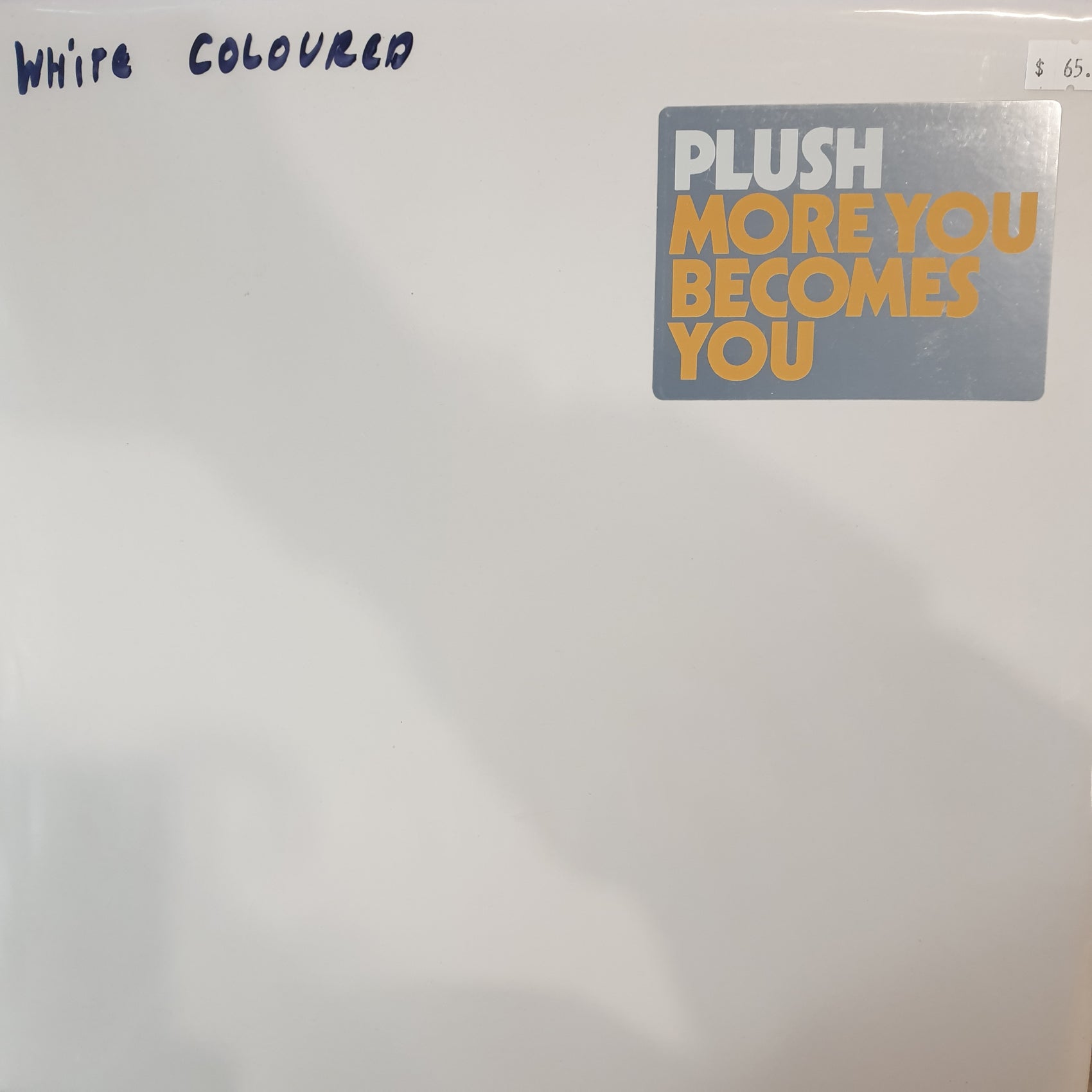 PLUSH - MORE BECOMES YOU (WHITE COLOURED) VINYL
