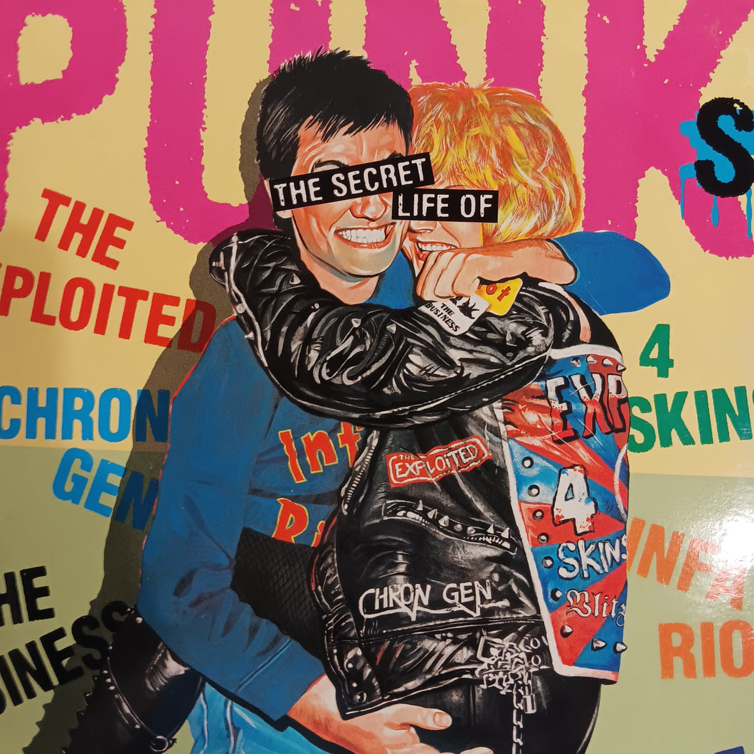 VARIOUS ARTISTS - THE SECRET LIFE OF PUNKS (USED VINYL 1982 UK M-/EX+)