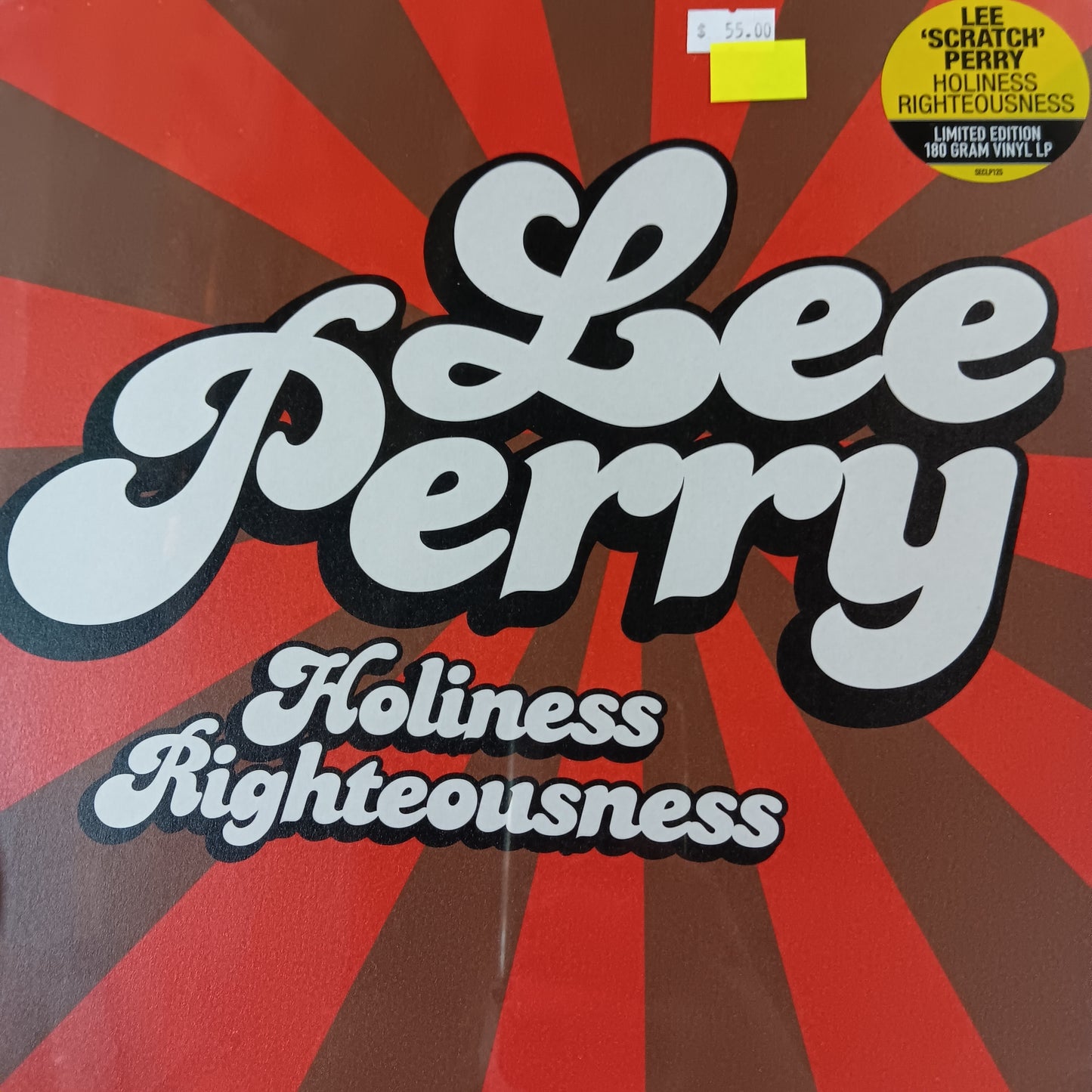 LEE SCRATCH PERRY - HOLINESS RIGHTEOUSNESS (2LP)  VINYL