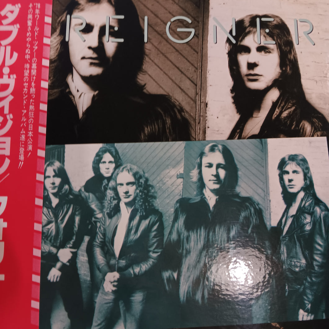 FOREIGNER - DOUBLE VISION (USED VINYL 1978 JAPANESE M- M-)