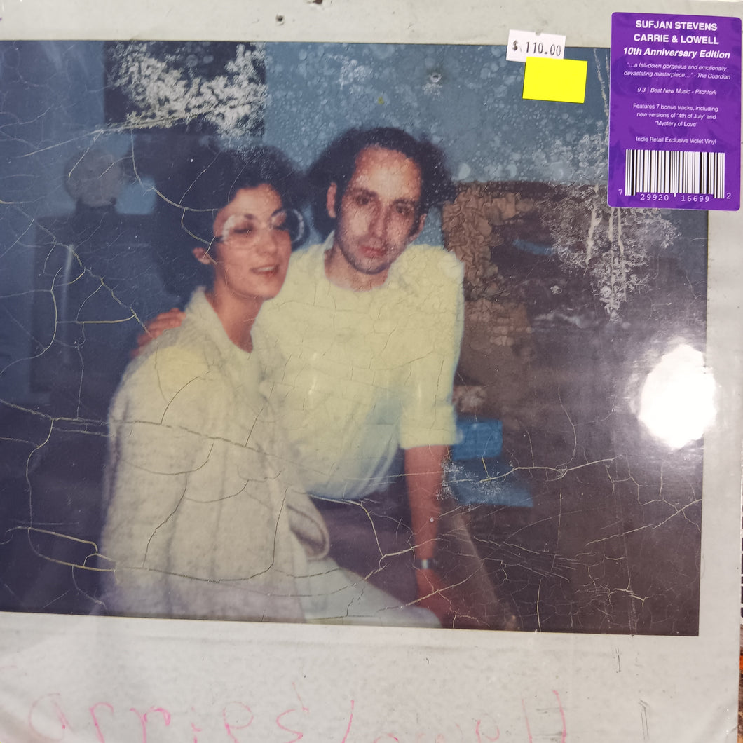 SUFJAN STEVENS - CARRIE & LOWELL (VIOLET COLOURED) (2LP) VINYL BOX SET
