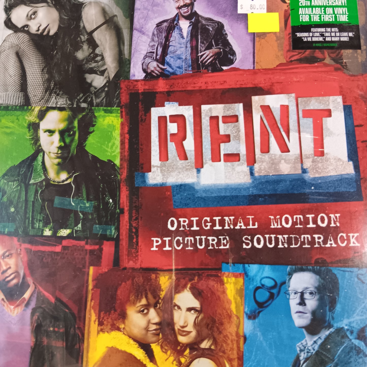 VARIOUS ARTISTS - RENT SOUNDTRACK (2LP) VINYL