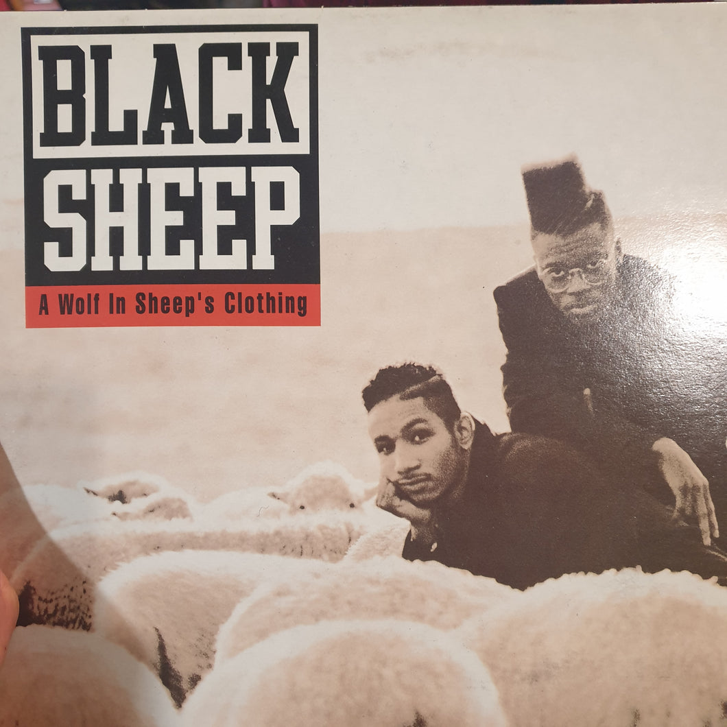 BLACK SHEEP- A WOLF IN SHEEPS CLOTHING (USED VINYL 1991 UK/EURO M-/EX)