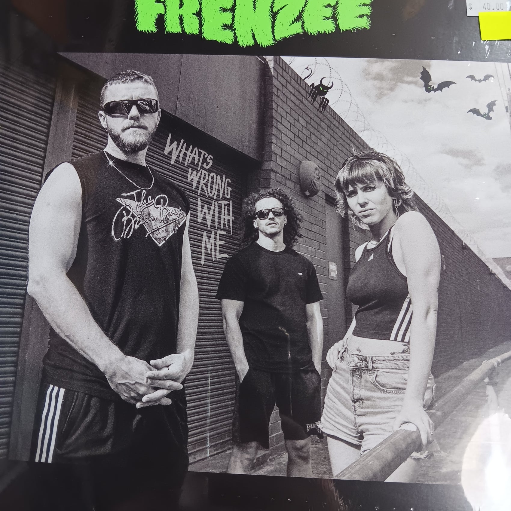 FRENZEE - WHATS WRONG WITH ME (GREEN COLOURED) VINYL