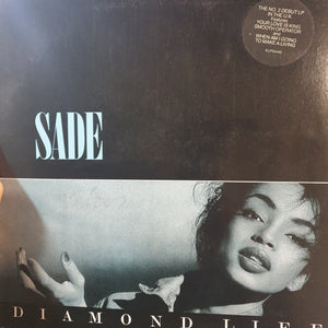 SADE - DIAMOND LIFE (USED VINYL 1985 AUS EX+EX)