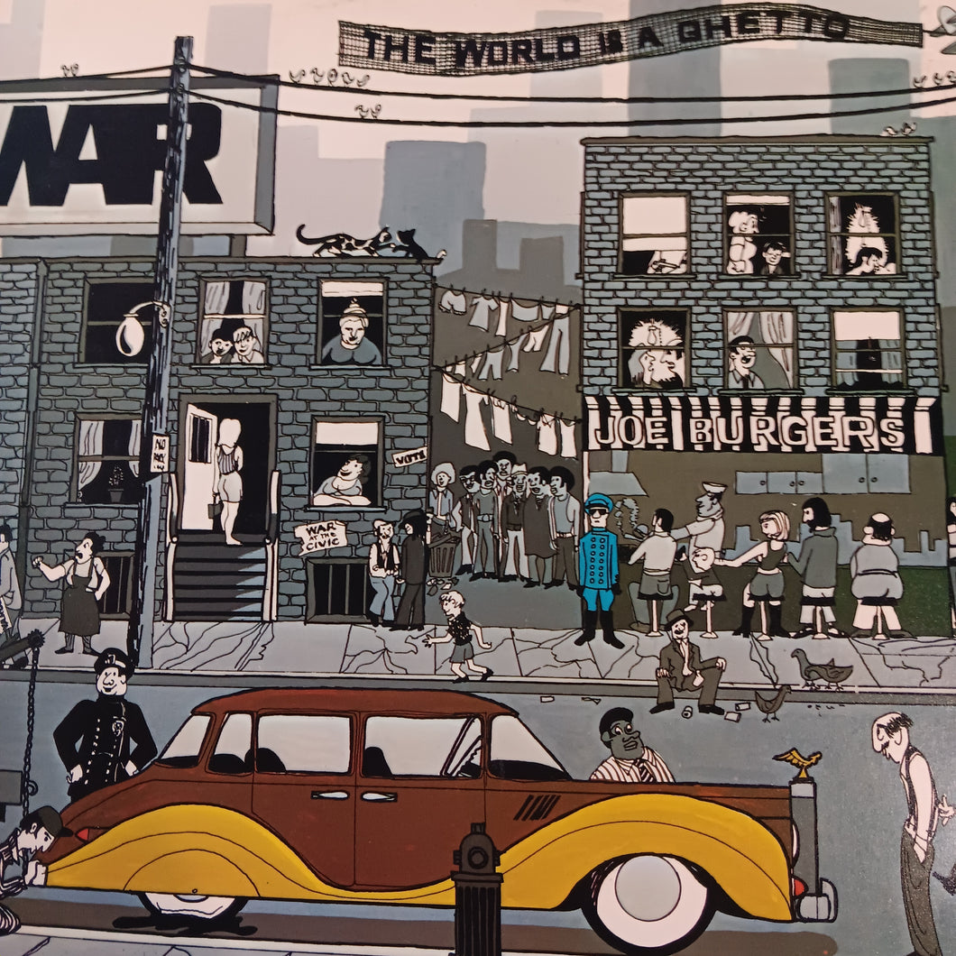 WAR - THE WORLD IS A GHETTO (USED VINYL 1973 AUS EX+/EX+)