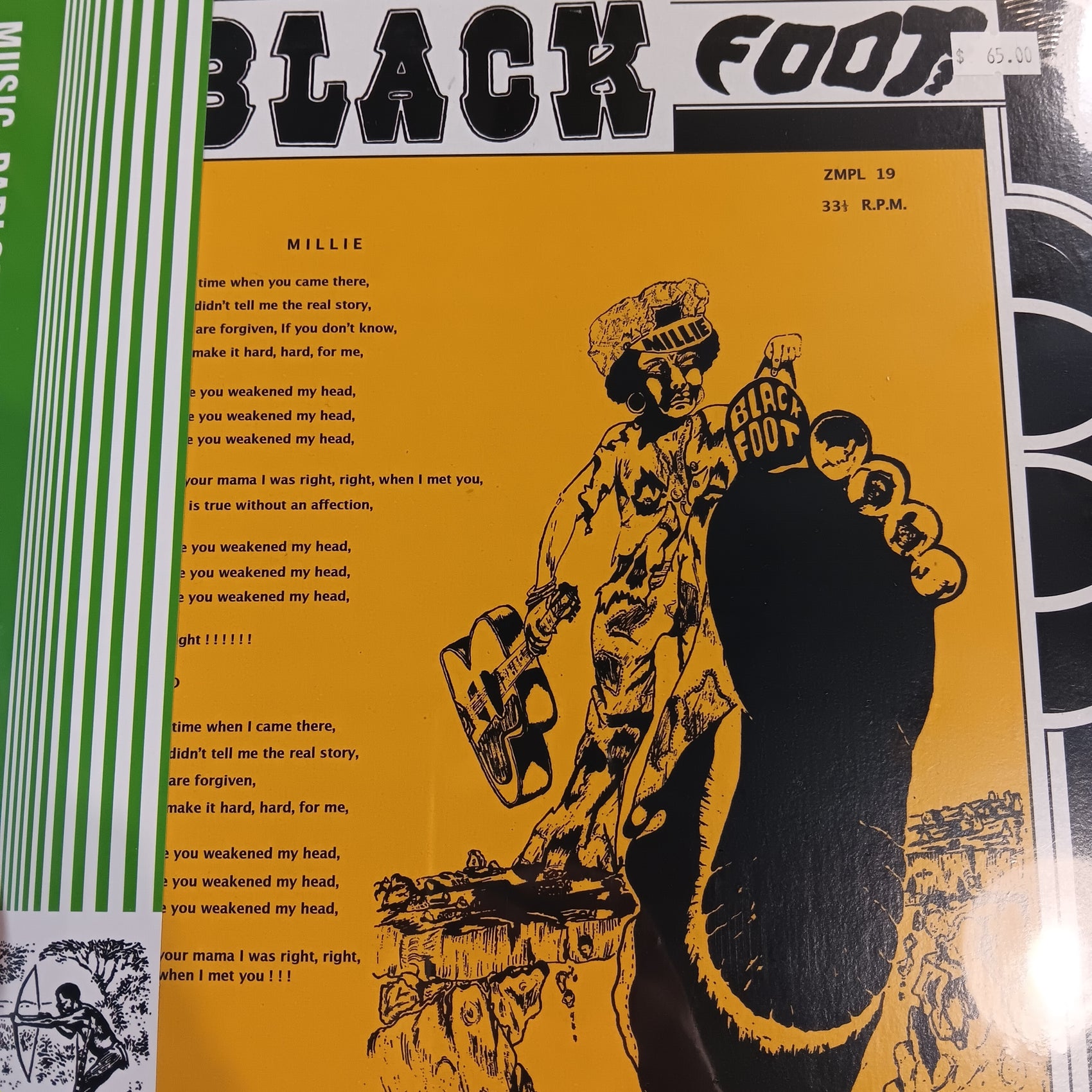 BLACKFOOT - MILLIE VINYL