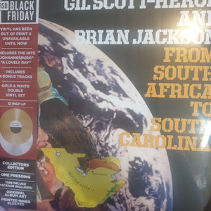 GIL SCOTT-HERON AND BRIAN JACKSON - FROM SOUTH AFRICA TO SOUTH CAROLINA (COLOURED) (2LP) RSD BLACK FRIDAY 2024 VINYL