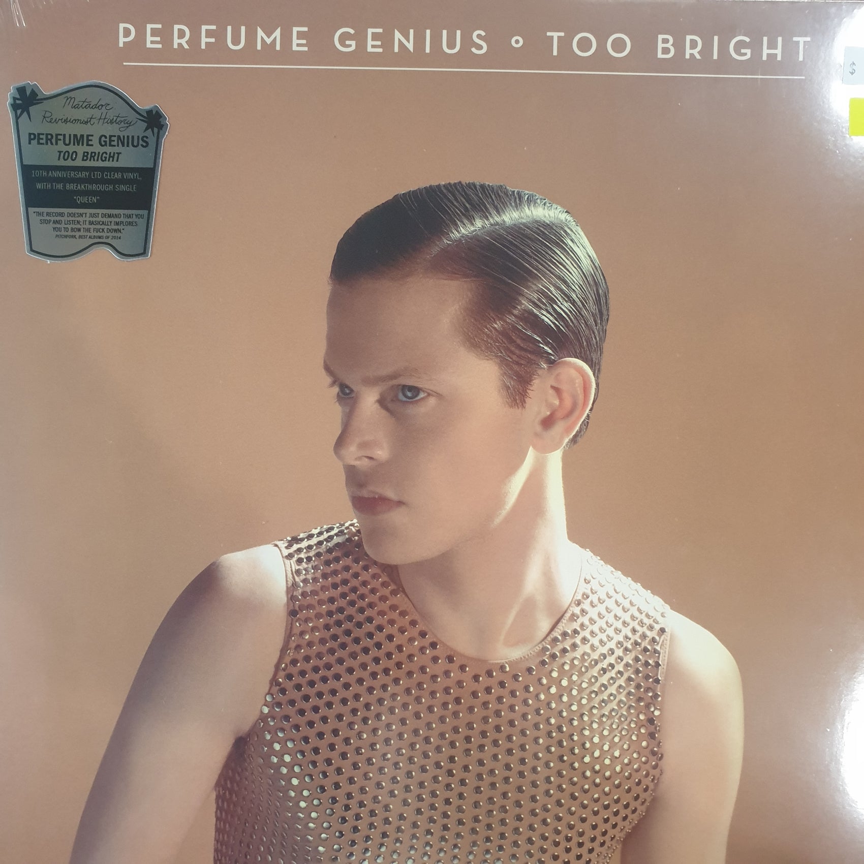 PERFUME GENIUS - TOO BRIGHT (10TH ANNIVERSARY CLEAR COLOURED) VINYL )