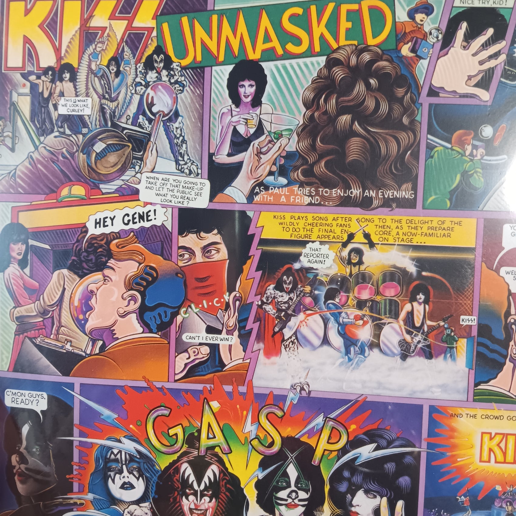 KISS - UNMASKED VINYL