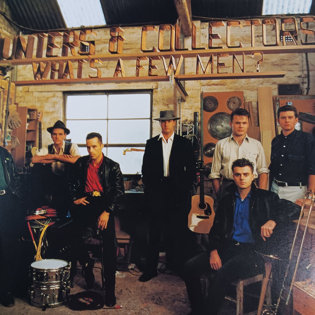 HUNTERS AND COLLECTORS - WHATS A FEW MEN (USED VINYL 1987 AUS M-/M-)