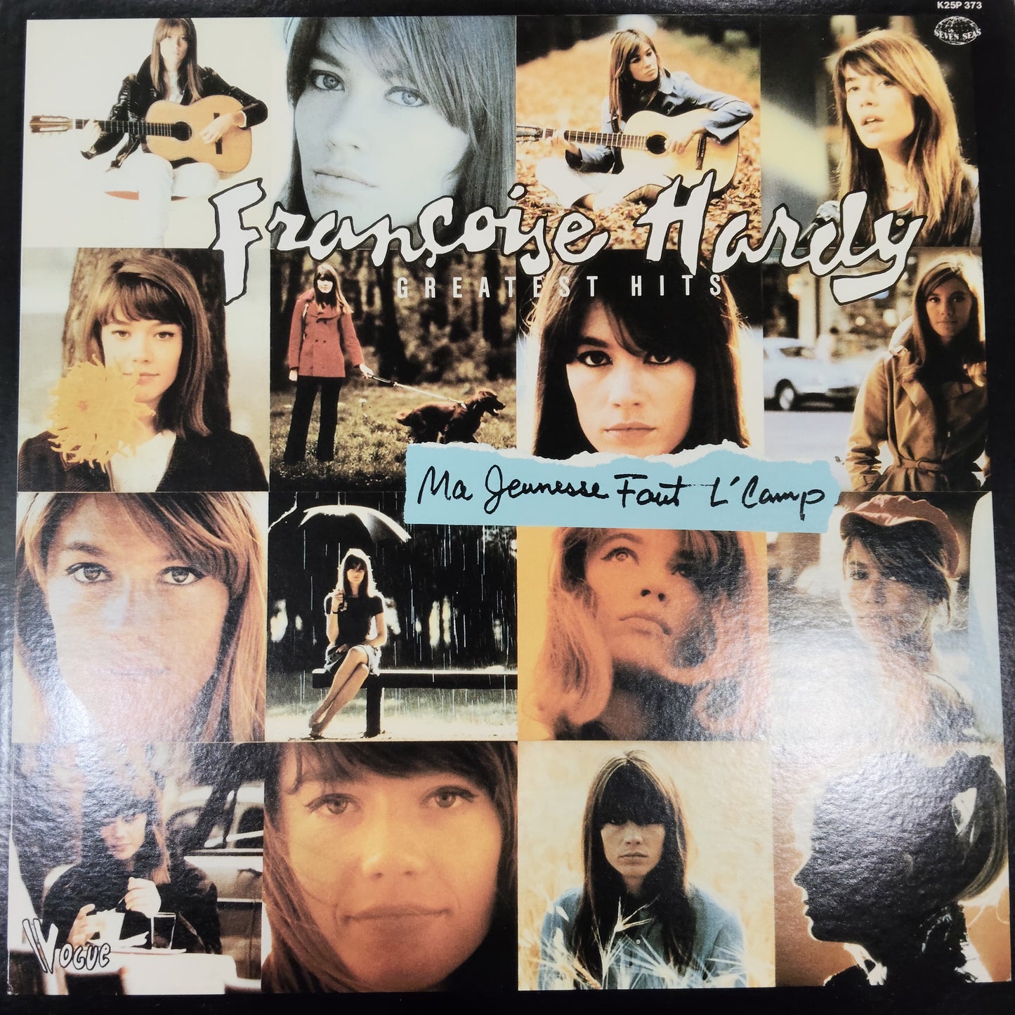 FRANCOISE HARDY - GREATEST HITS (USED VINYL 1983 JAPAN M- M-)