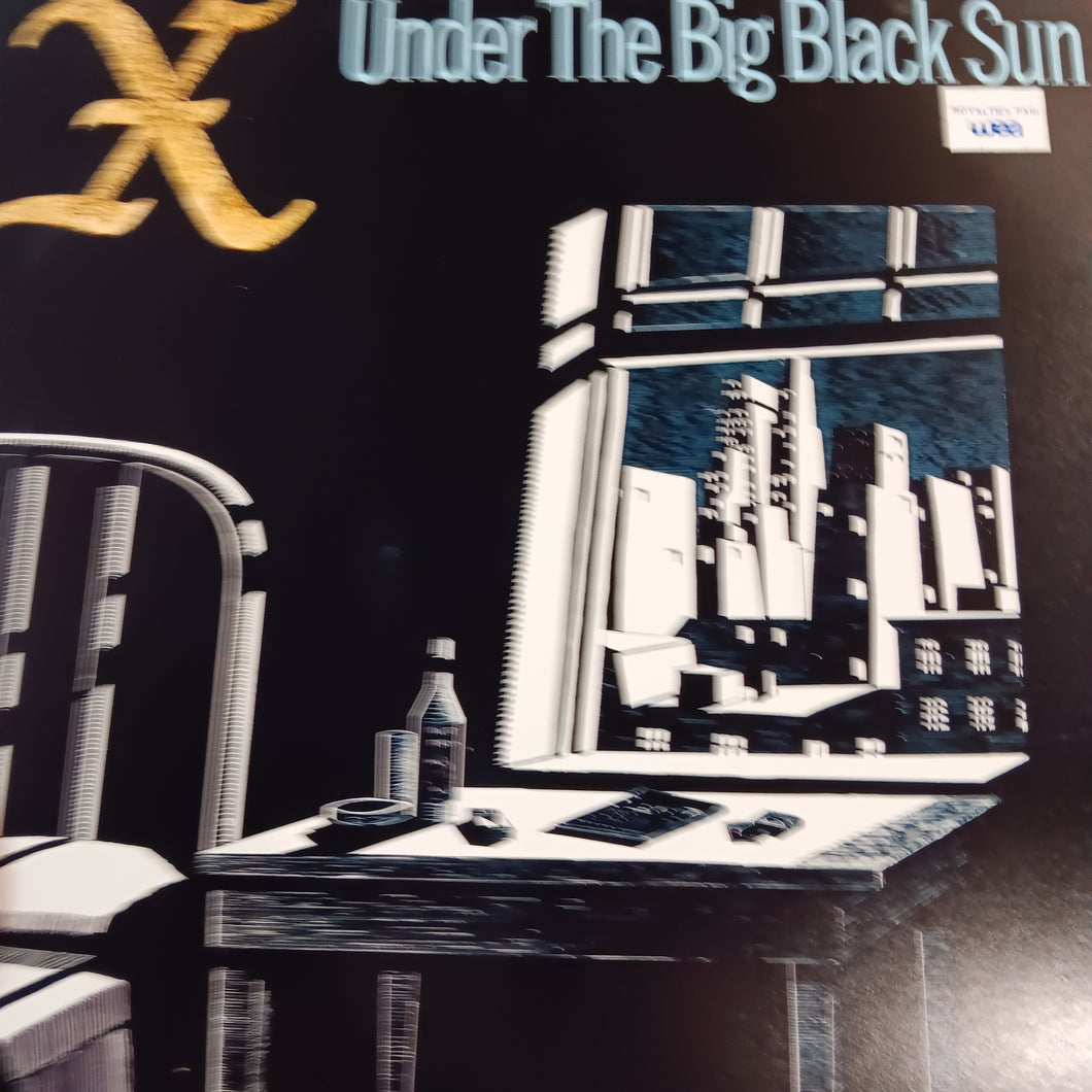 X- UNDER THE BIG BLACK SUN (USED VINYL 1982 AUS M-/M-)