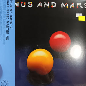 WINGS - VENUS AND MARS (HALF SPEED MASTERED) VINYL