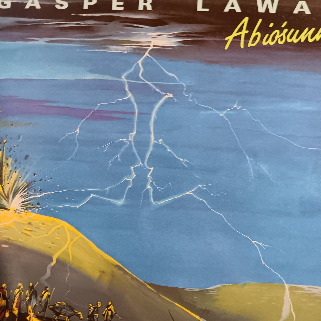 GASPER LAWAL - ABIOSUNNI (USED VINYL 1985 UK M-/EX)