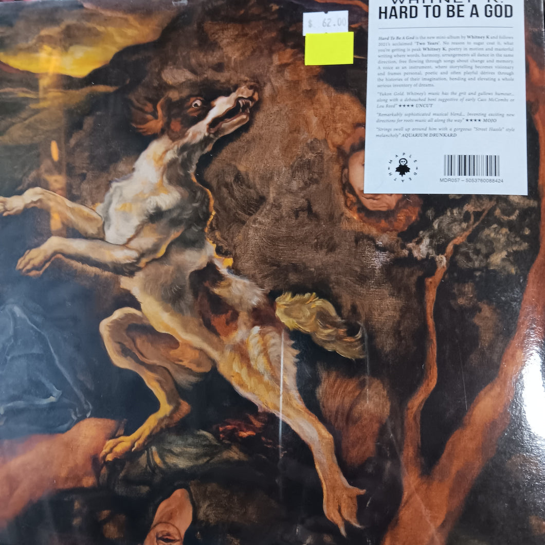 WHITNEY K - HARD TO BE A GOD VINYL