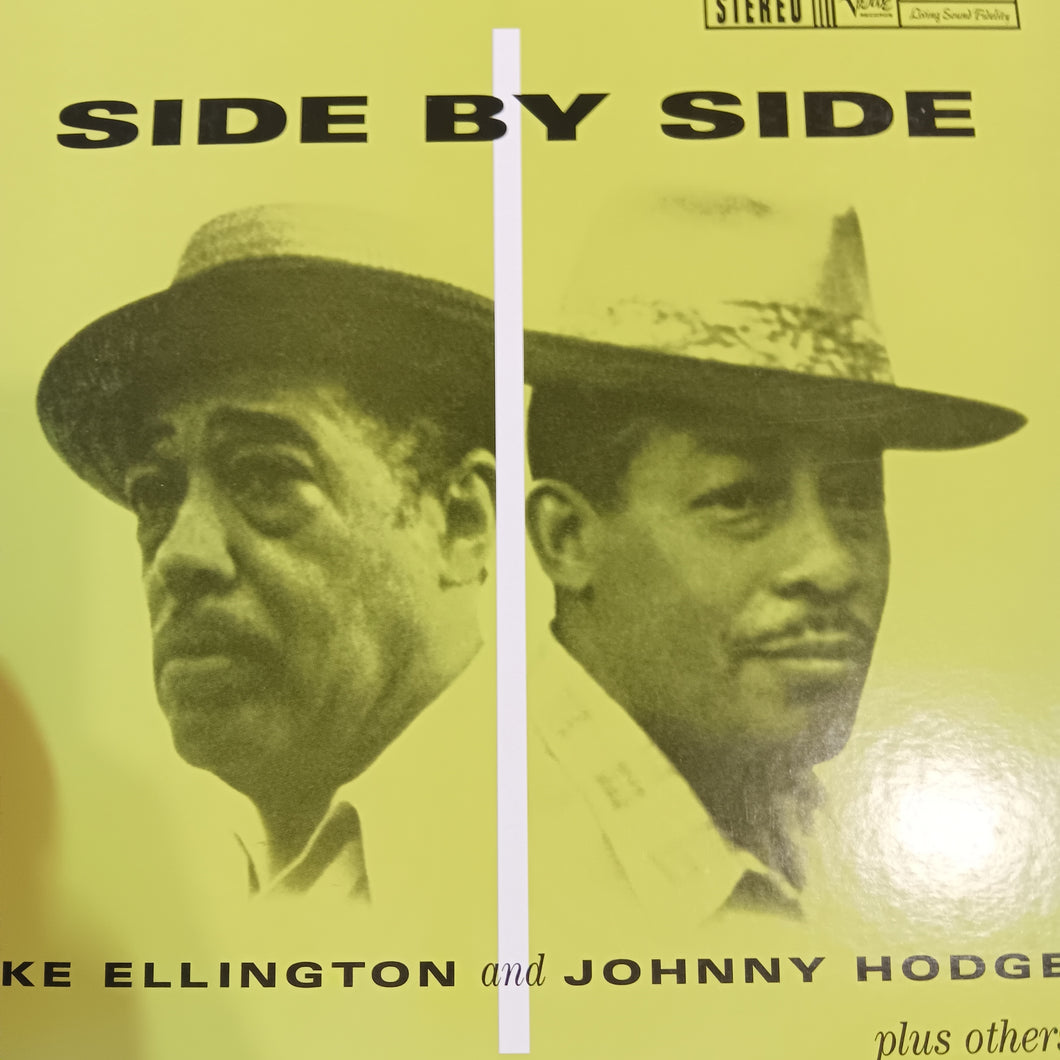 DUKE ELLINGTON AND JOHNNY HODGES - SIDE BY SIDE (USED VINYL 2006 US M-/M-)