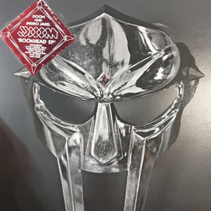 MF DOOM AND JNEIRO JAREL - BOOKHEAD (EP) (USED VINYL 2013 M-/M-)