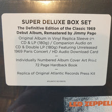 Load image into Gallery viewer, LED ZEPPELIN - I (3LP+2CD) SUPER DELUXE BOX SET VINYL
