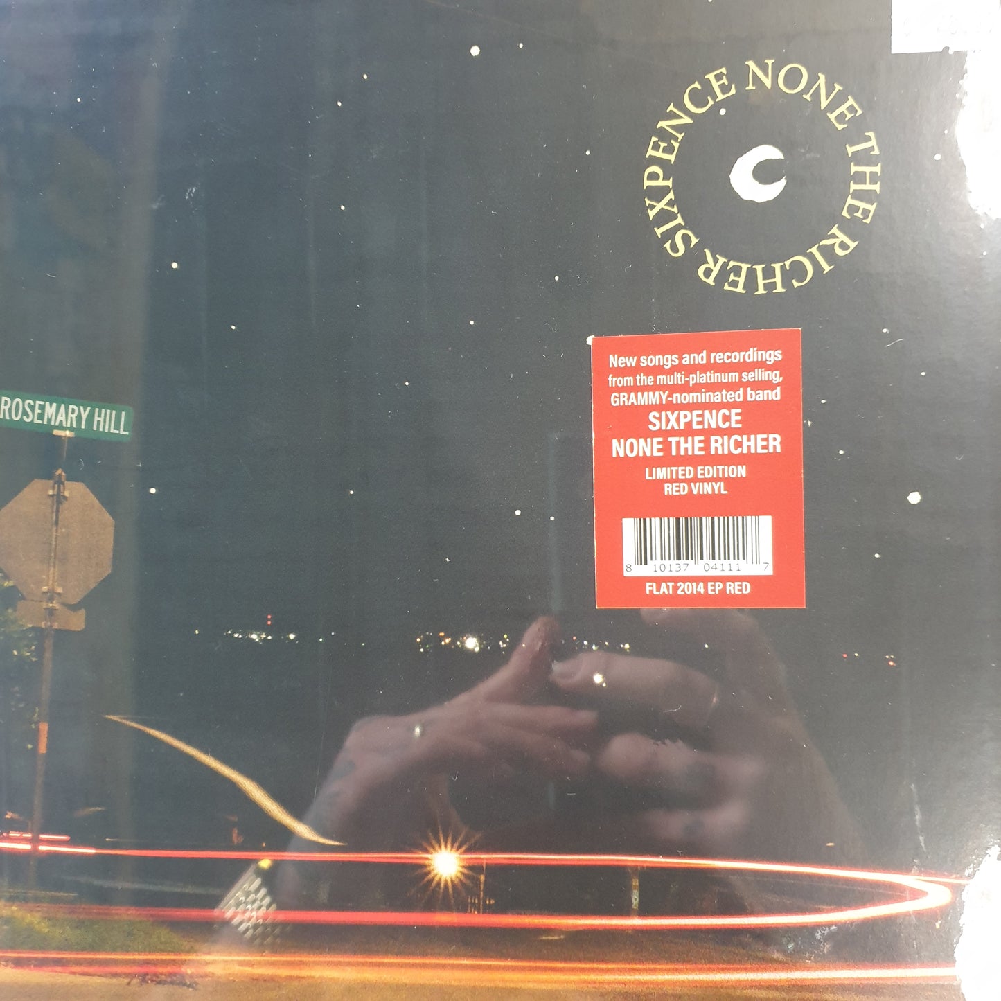 SIXPENCE NONE THE RICHER - ROSEMARY HILL (RED COLOURED) VINYL