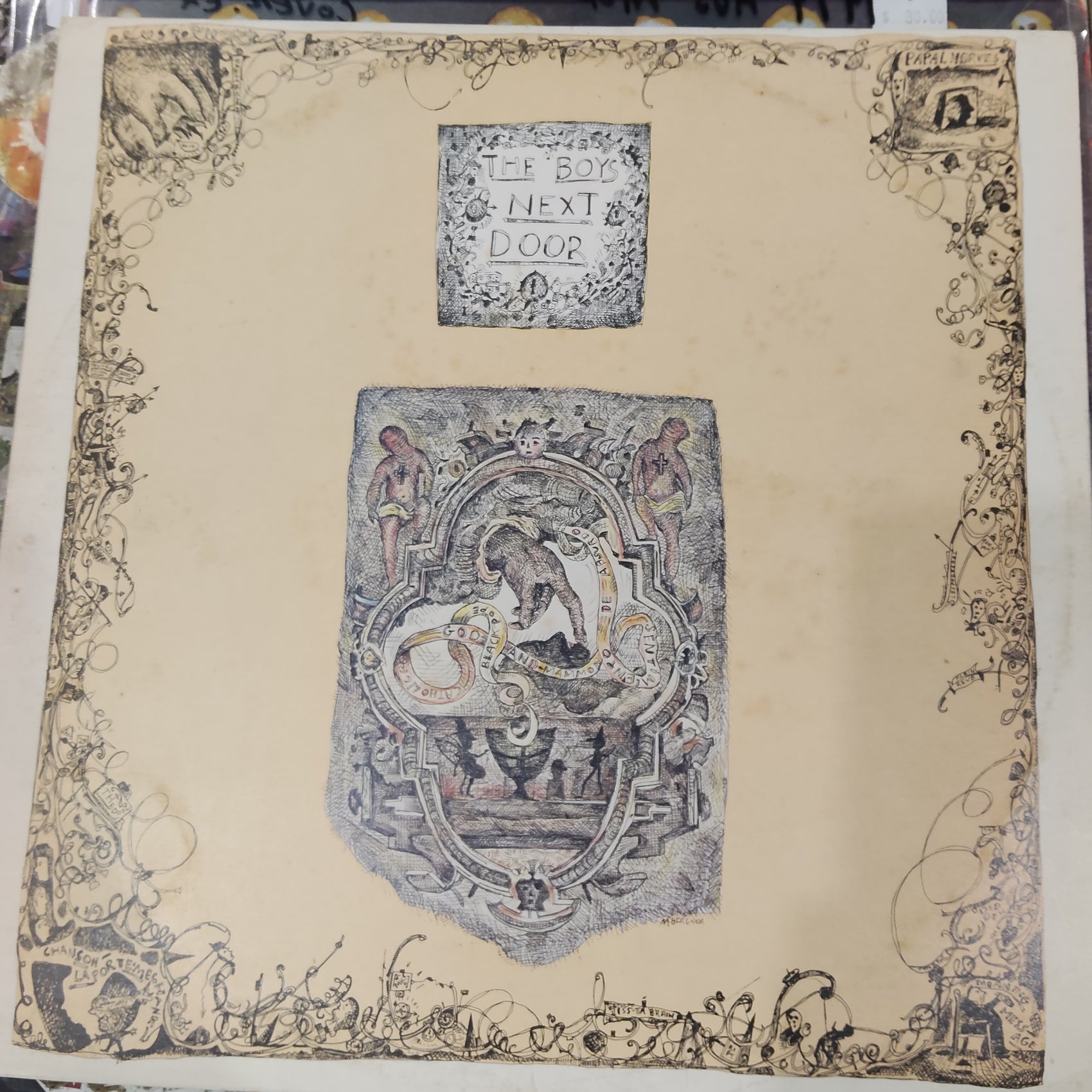 BOYS NEXT DOOR - SELF TITLED (USED VINYL 1979 AUS MLP EX+ EX-)