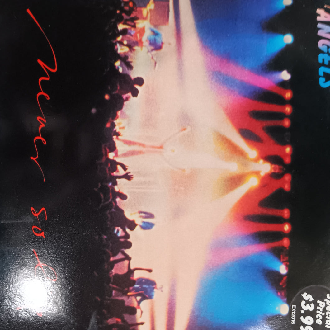 ANGELS - NEVER SO LIVE (EP) (USED VINYL 1981 AUS M-/M-)