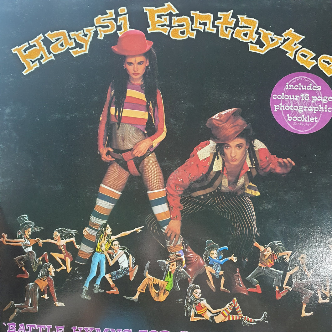 HAYSI FANTAYZEE - BATTLE HYMNS FOR CHILDREN SINGING (USED VINYL 1983 UK M-/EX)