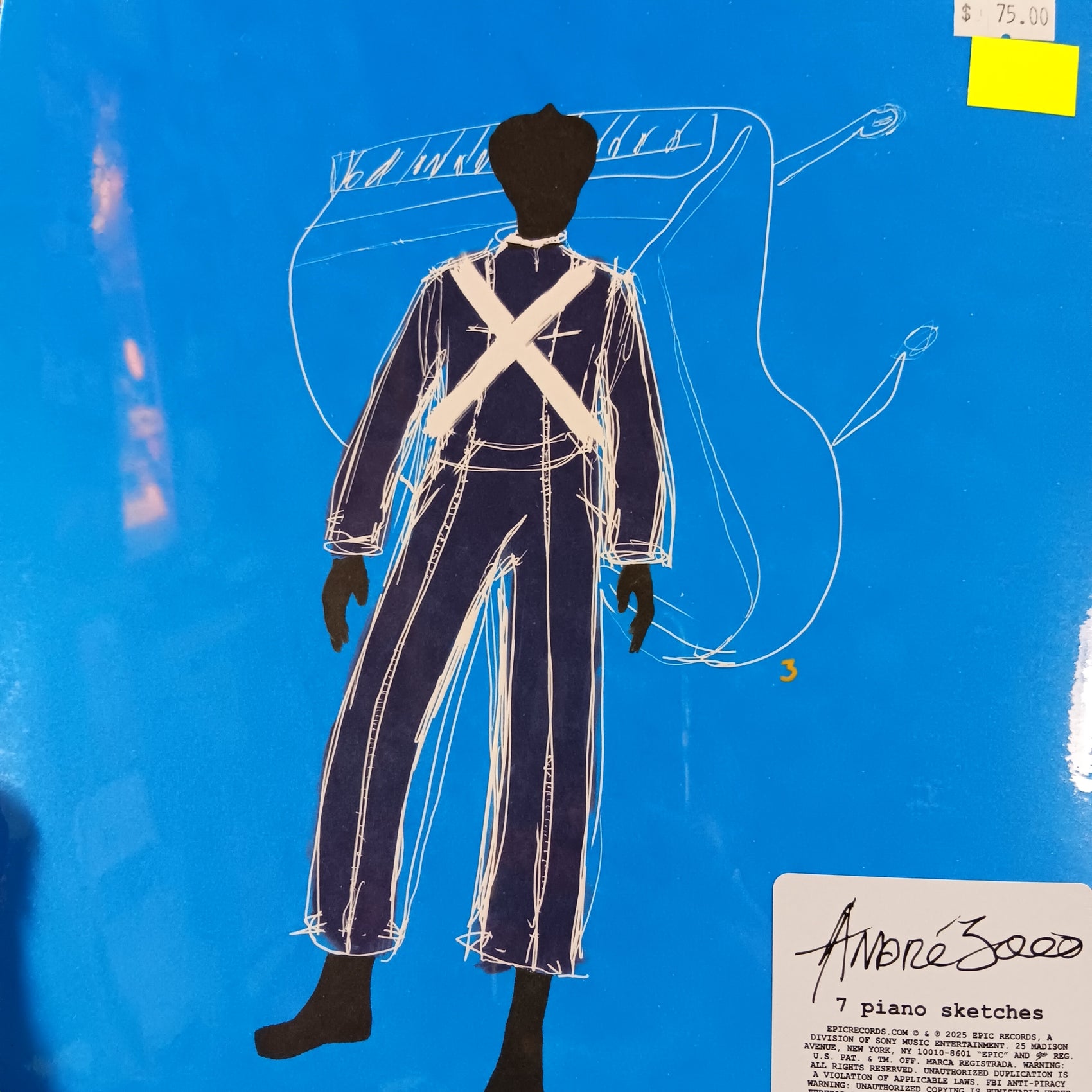 ANDRE 3000 - 7 PIONA SKETCHES (10") VINYL