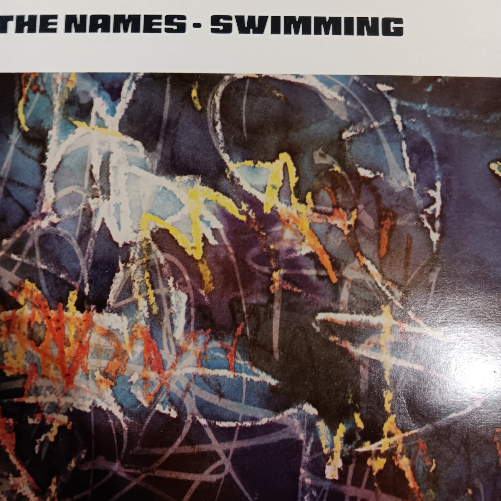 NAMES - SWIMMING (USED VINYL 1982 BENELUX M-/M-)