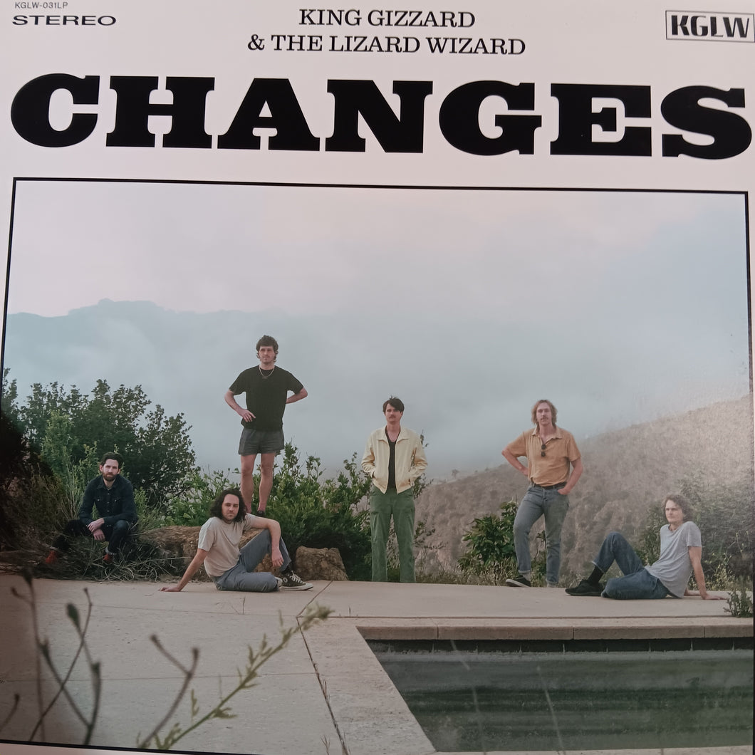 KING GIZZARD - CHANGES (USED VINYL 2023 AUS EX+/M-)