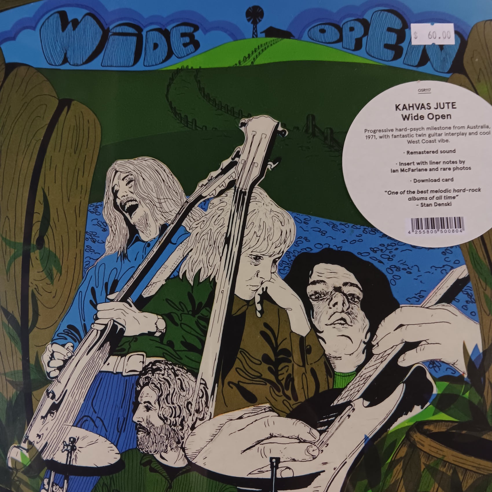 KAHVAS JUTE - WIDE OPEN VINYL