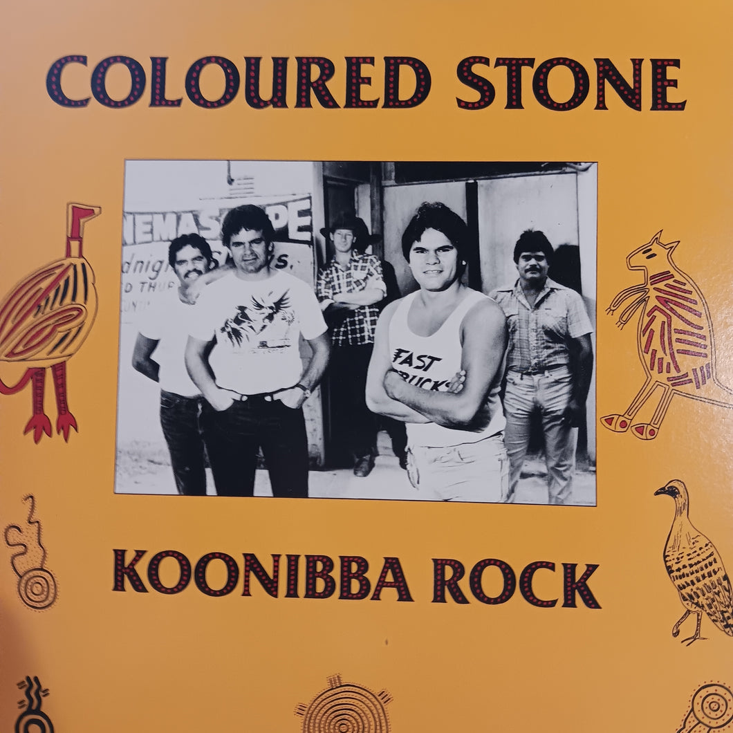 COLOURED STONE - KOONIBBA ROCK (USED VINYL 1985 AUS M-/M-)