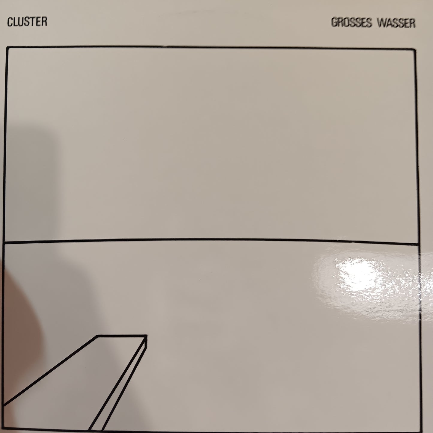 CLUSTER - GROSSES WASSER (USED VINYL 1979 GERMAN M-/EX+)