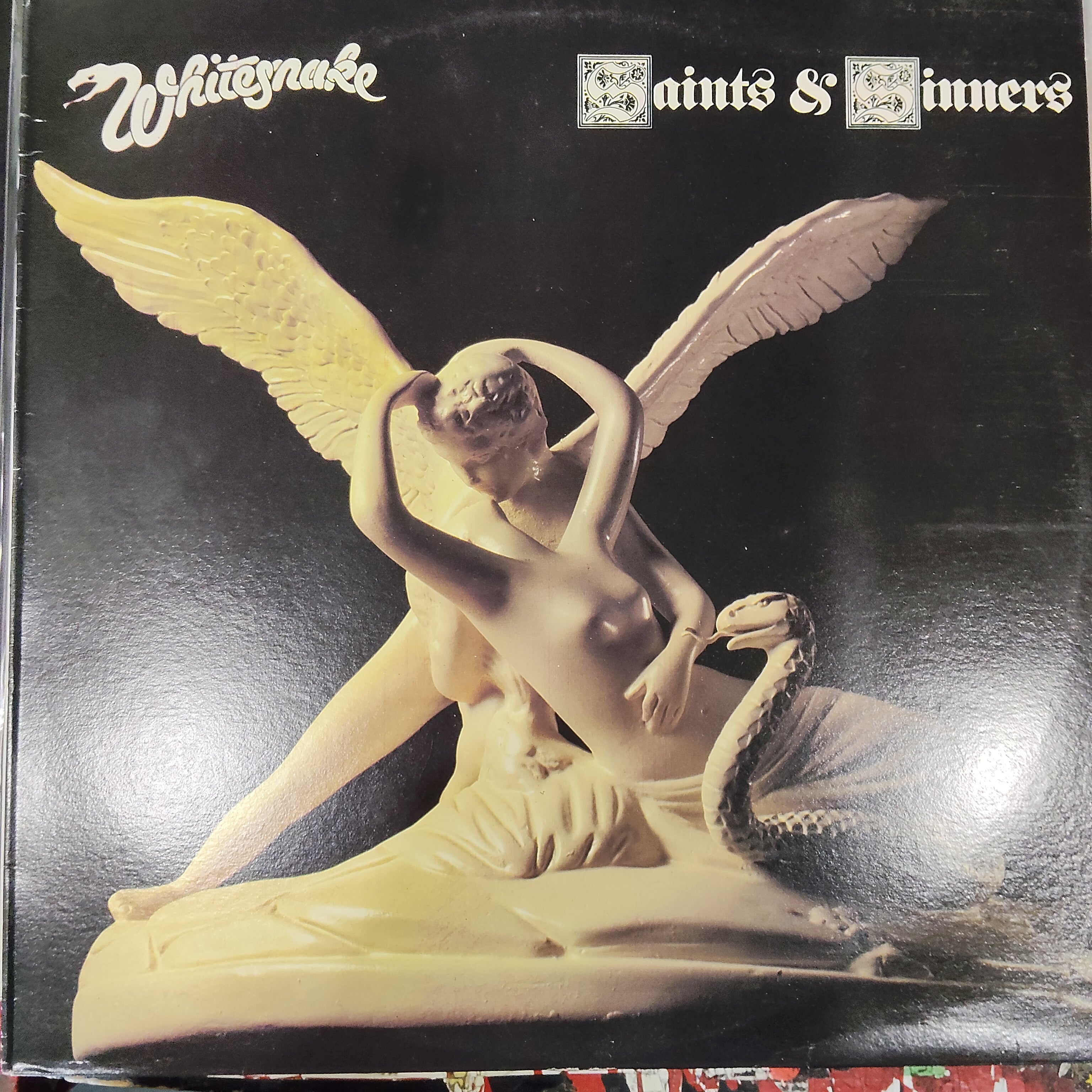 WHITESNAKE - SAINTS AND SINNERS (USED VINYL 1982 AUS M- EX+)