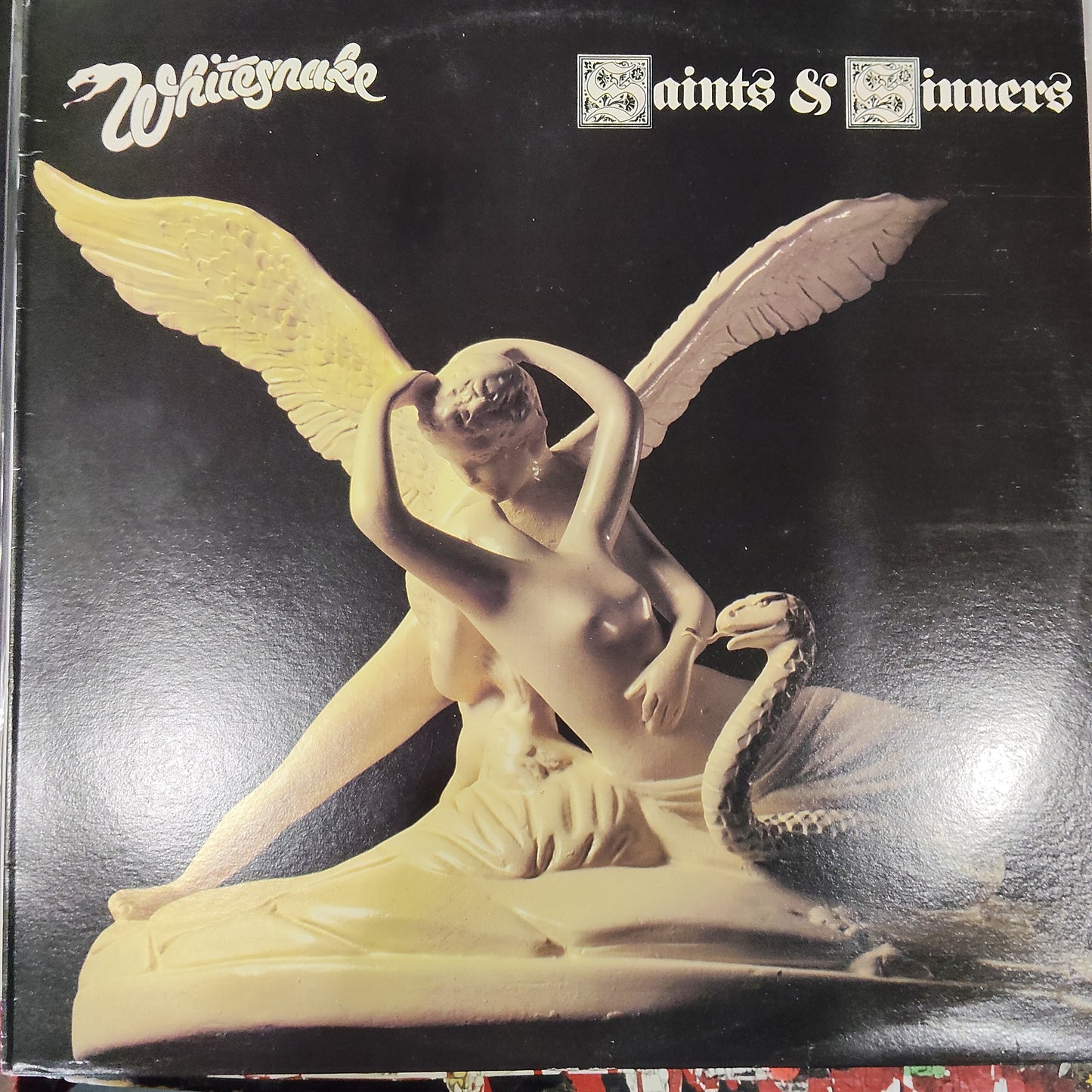 WHITESNAKE - SAINTS AND SINNERS (USED VINYL 1982 AUS M- EX+)