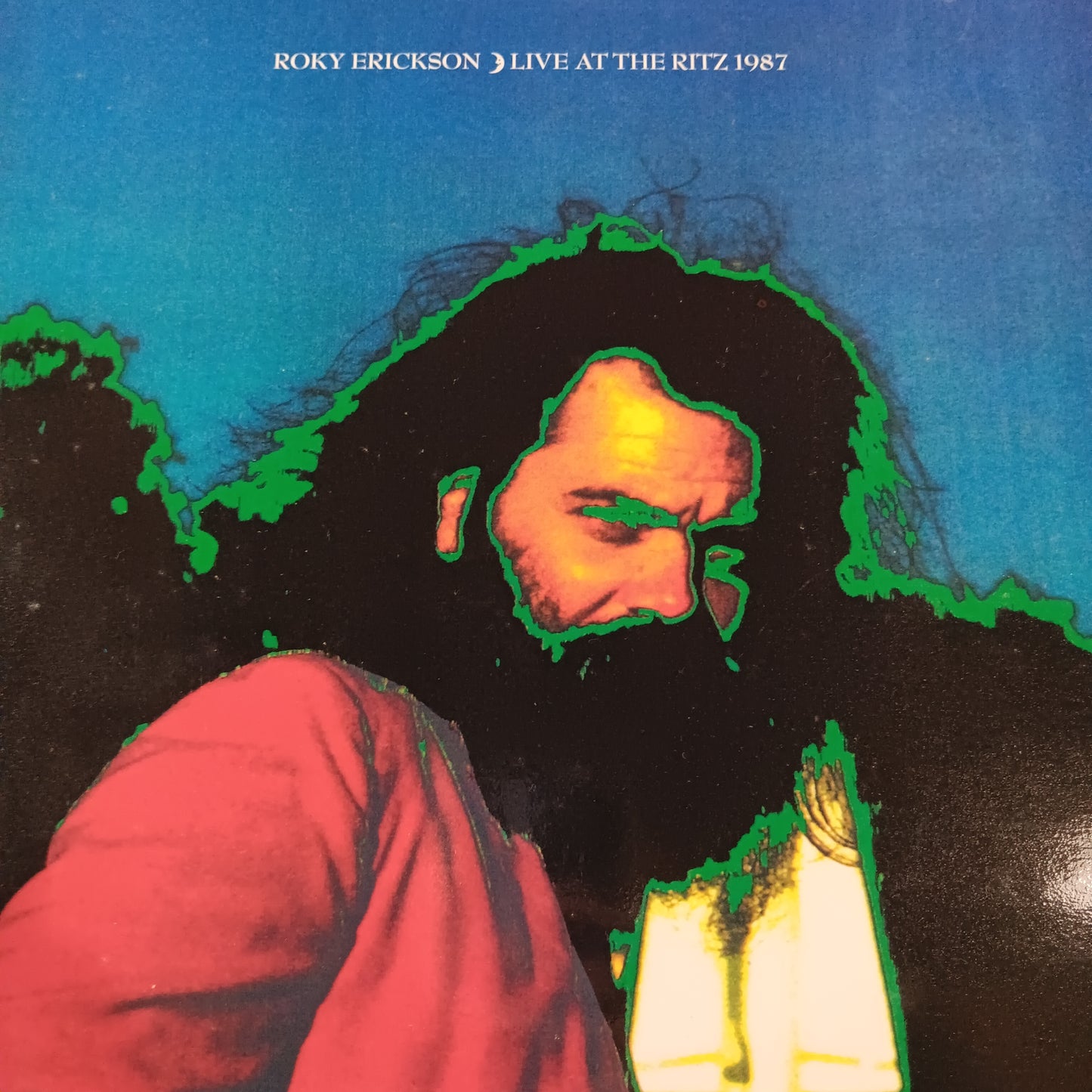 ROKY ERICKSON AND THE ALIENS - LIVE AT THE RITZ 1987 (RED COLOURED) (USED VINYL 1988 FRENCH M-/M-)
