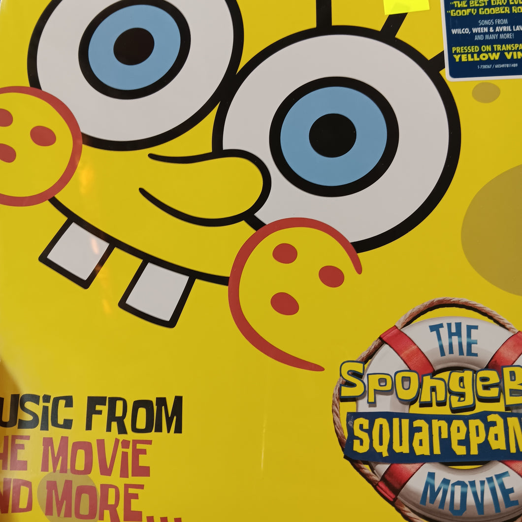VARIOUS ARTISTS - THE SPOMGEBOB SQUAREPANTS MOVIE (YELLOW COLOURED) VINYL
