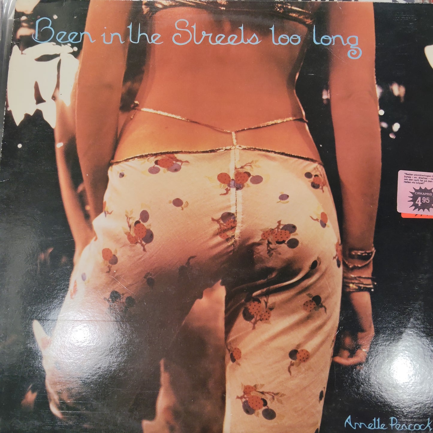 ANNETTE PEACOCK - BEEN IN THE STREETS TOO LONG (USED VINYL 1983 U.K. M- EX-)