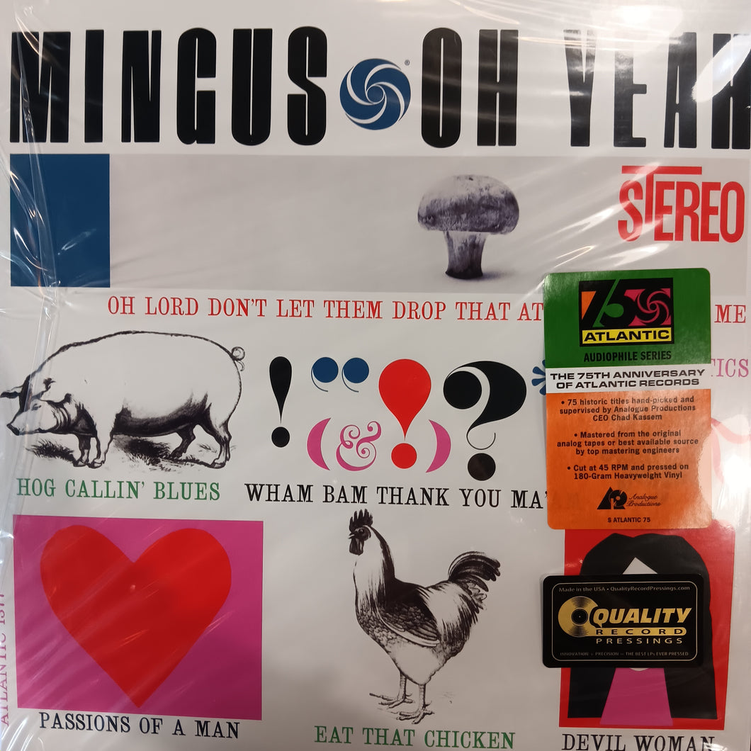 CHARLES MINGUS - OH YEAH (2LP) (45RPM ANALOGUE PRODUCTIONS) VINYL