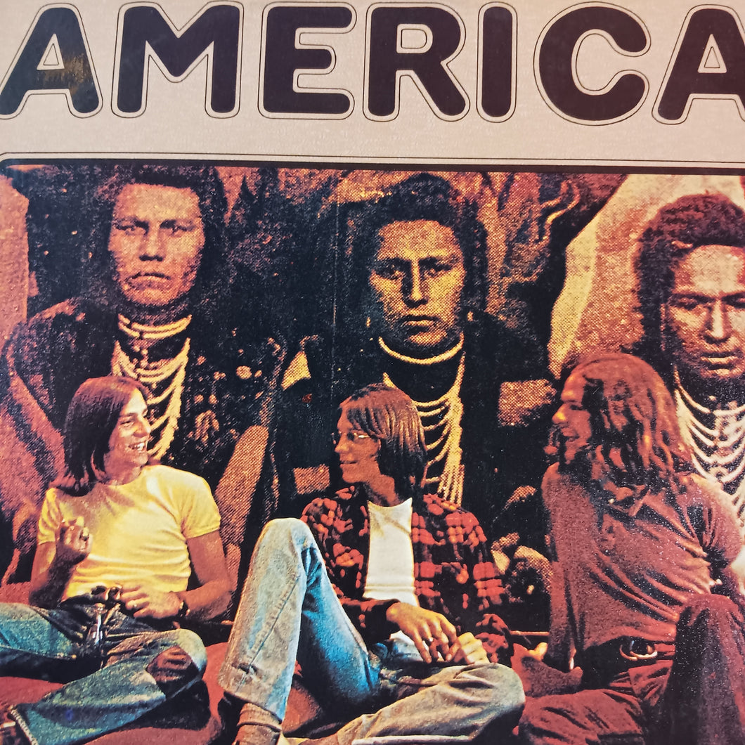 AMERICA - SELF TITLED (USED VINYL 1974 AUS EX+/EX+)